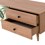 Длинная ТВ-тумба с принтом на ящиках Elise TV Stand варинант исполнения - 4 | Loft Concept в Рязани