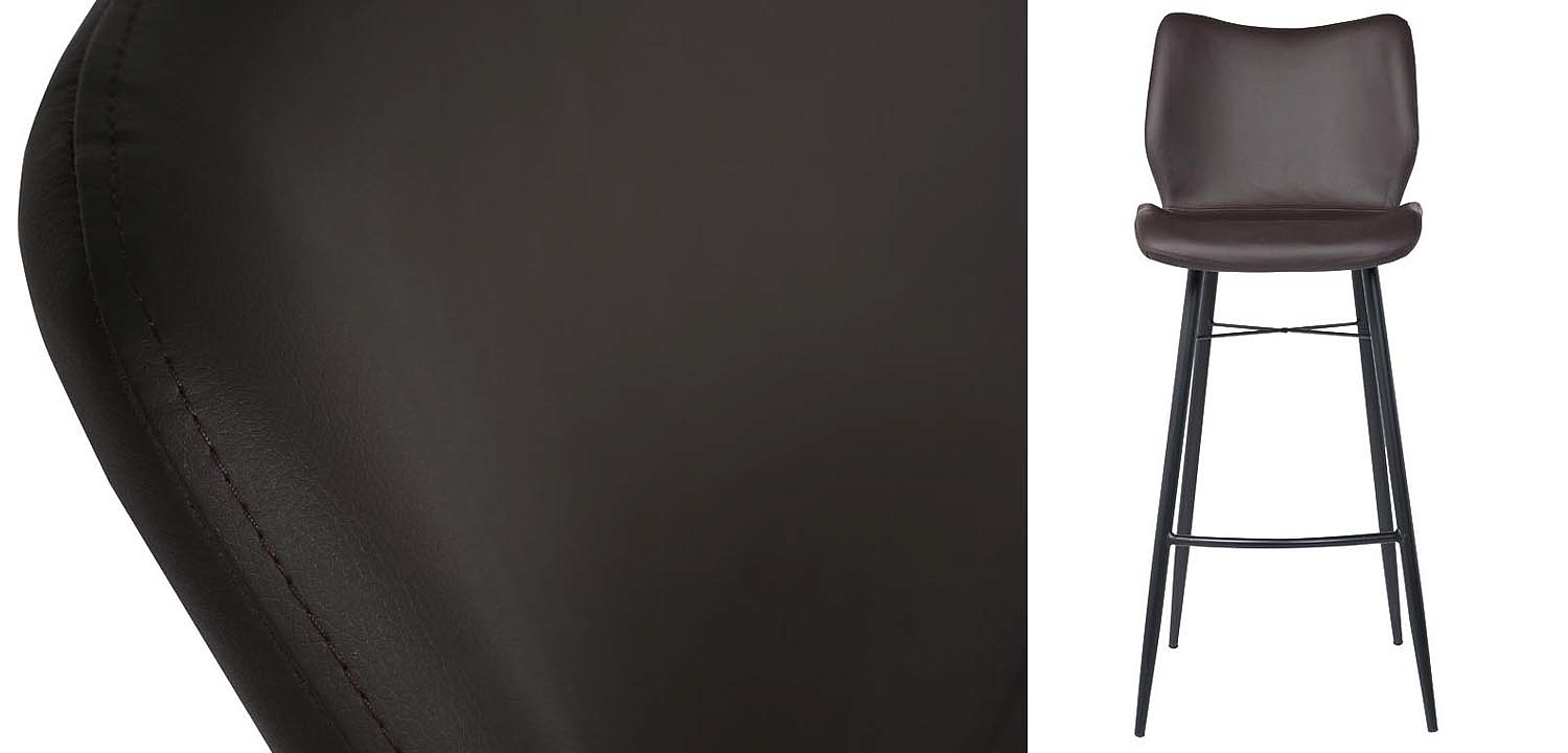 Барный стул Herald Eco Leather Bar Stool Барный стул Herald Eco Leather Bar Stool - Loft-Concept в Рязани