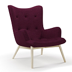 Мебельная ткань Шенилл фиолетовый цвет 138 см T4-27 варинант исполнения - 5 | Loft Concept в Рязани