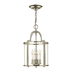 Подвесной светильник с прозрачным стеклянным цилиндрическим плафоном в классическом стиле на цепи Hinkley варинант исполнения - 9 | Loft Concept в Рязани