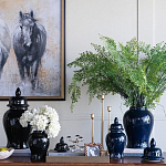 Ваза с крышкой однотонная Высота 48 см Chinoiserie Ceramics варинант исполнения - 4 | Loft Concept в Рязани