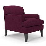 Мебельная ткань Шенилл фиолетовый цвет 138 см T4-27 варинант исполнения - 3 | Loft Concept в Рязани