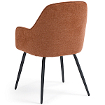 Кресло обеденное на металлических ножках Mazzi Chair варинант исполнения - 11 | Loft Concept в Рязани