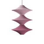 Подвесной вязаный розовый светильник «Звезда Востока 03» варинант исполнения - 1 | Loft Concept в Рязани