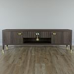 TV-тумба Дизайнерская Elsa Dreams Walnut варинант исполнения - 5 | Loft Concept в Рязани