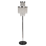 Торшер Хром с каскадом сияющих кристаллов Shining Waterfall варинант исполнения - 1 | Loft Concept в Рязани