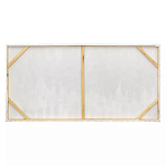 Панно декоративное с ручной росписью Gray Strokes варинант исполнения - 4 | Loft Concept в Рязани