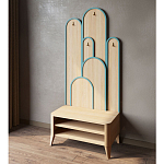 Вешалка «Байома» варинант исполнения - 2 | Loft Concept в Рязани