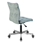 Офисное кресло в серо-голубом велюре Bureaucrats варинант исполнения - 4 | Loft Concept в Рязани