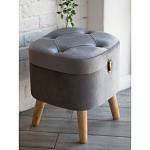 Пуф Leather with a snap варинант исполнения - 2 | Loft Concept в Рязани