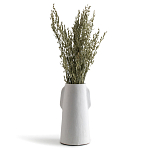 Ваза Serené Ceramic Vase Белая варинант исполнения - 3 | Loft Concept в Рязани