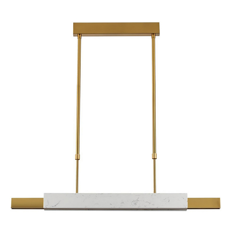 Подвесной светильник BERT FRANK белый Золотой Белый Мрамор Bianco в Рязани | Loft Concept 