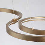 Люстра подвесная светодиодная в виде волнообразной ленты Ribbon Vortex варинант исполнения - 21 | Loft Concept в Рязани