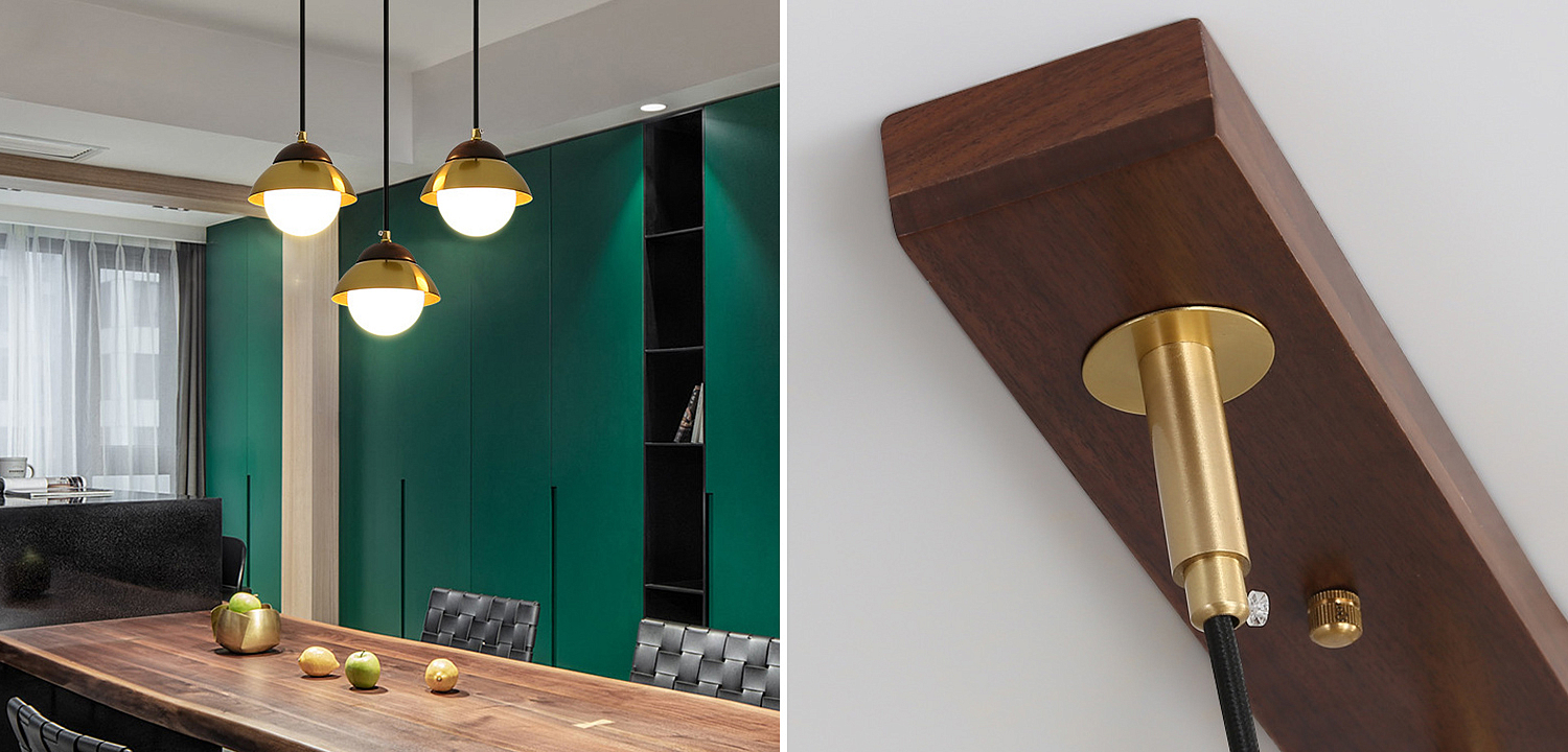 Линейный светильник Roch Linear Pendant Wooden Eco Light Линейный светильник Roch Linear Pendant Wooden Eco Light - Loft-Concept в Рязани