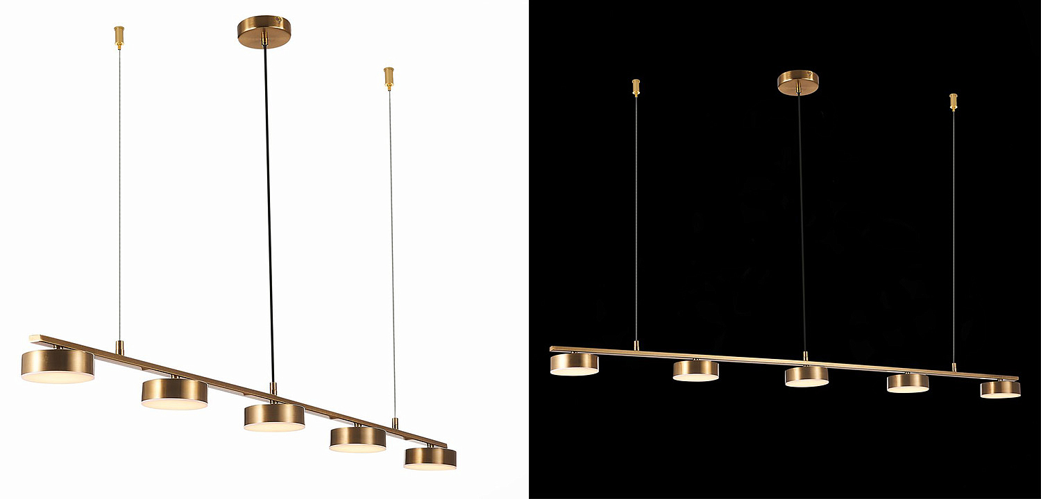 Люстра Five Headlights Linear Chandelier Люстра Five Headlights Linear Chandelier - Loft-Concept в Рязани
