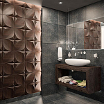 Гипсовая 3D панель с принтографией PM-22 варинант исполнения - 2 | Loft Concept в Рязани