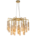 Люстра со стеклянными цилиндрическими плафонами Luminous Cylinders Amber варинант исполнения - 5 | Loft Concept в Рязани
