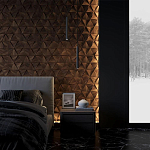 Гипсовая 3D панель с принтографией PM-50 варинант исполнения - 3 | Loft Concept в Рязани