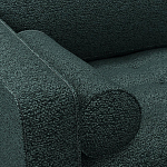 Мебельная ткань Шенилл темно-зеленый цвет 138 см T4-39 варинант исполнения - 4 | Loft Concept в Рязани