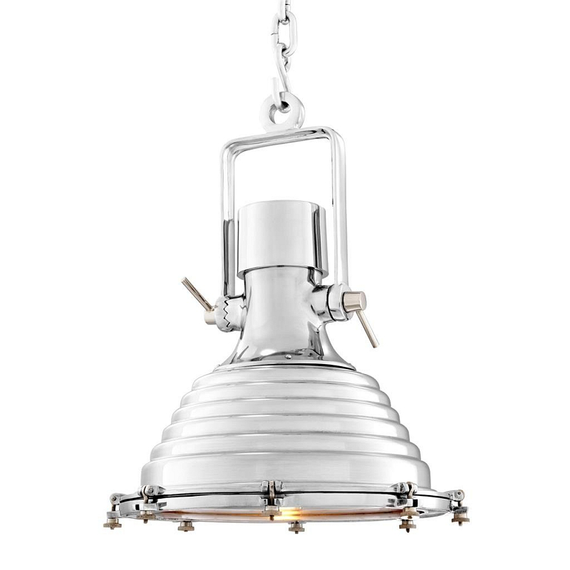 Люстра Lamp Maritime Aluminium Алюминий Прозрачное Стекло в Рязани | Loft Concept 