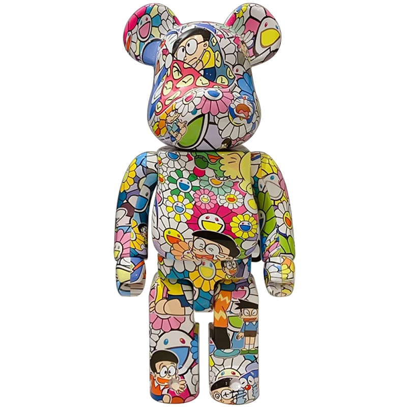 Статуэтка Bearbrick Takashi Murakami Мульти Статуэтка Bearbrick Takashi Murakami Мульти в Рязани | Loft Concept