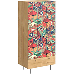 Шкаф с принтом Dominoes варинант исполнения - 1 | Loft Concept в Рязани