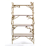 Стеллаж металлический с птичками Primavera варинант исполнения - 1 | Loft Concept в Рязани