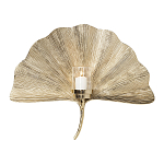 Большой Настенный Подсвечник золотой Лист Пальмы варинант исполнения - 1 | Loft Concept в Рязани