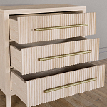 Комод Primo с 3 выдвижными ящиками Светлый дуб варинант исполнения - 6 | Loft Concept в Рязани