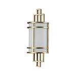 Бра с геометрическим каркасом и матовым белым цилиндрическим плафоном Feiss варинант исполнения - 1 | Loft Concept в Рязани