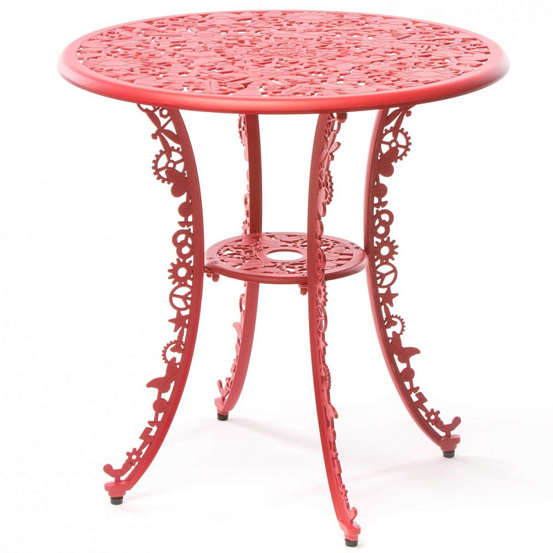 Обеденный стол Industry Collection ALUMINIUM TABLE – RED Красный в Рязани | Loft Concept 