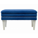 Мягкая банкетка с зоной для хранения Casket Blue варинант исполнения - 1 | Loft Concept в Рязани