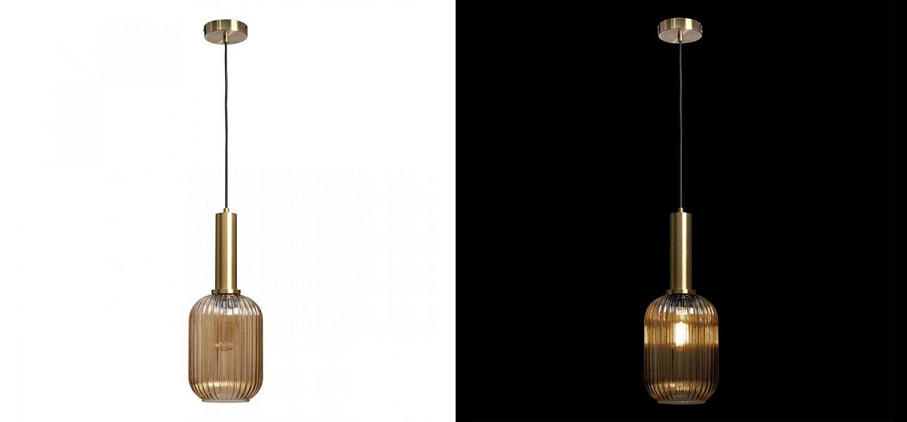 Подвесной светильник Ferm Living chinese lantern Amber Gold 39 см Подвесной светильник Ferm Living chinese lantern Amber Gold 39 см - Loft-Concept в Рязани
