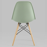 Пластиковый стул на ножках из массива бука Eames Mint варинант исполнения - 4 | Loft Concept в Рязани
