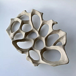 Блюдо «Бежевый коралл» варинант исполнения - 2 | Loft Concept в Рязани