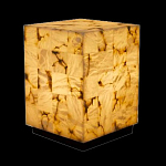 Торшер прямоугольный из натурального камня Calcite Geometry варинант исполнения - 5 | Loft Concept в Рязани