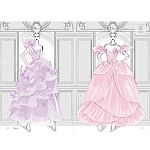 Megan Hess. Elegance варинант исполнения - 2 | Loft Concept в Рязани