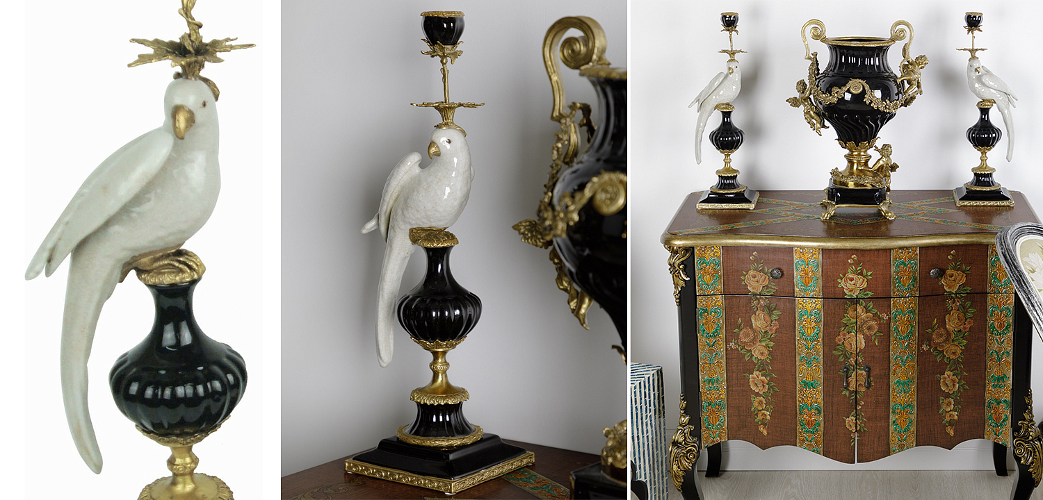 Подсвечник White Parrot Подсвечник White Parrot - Loft-Concept в Рязани
