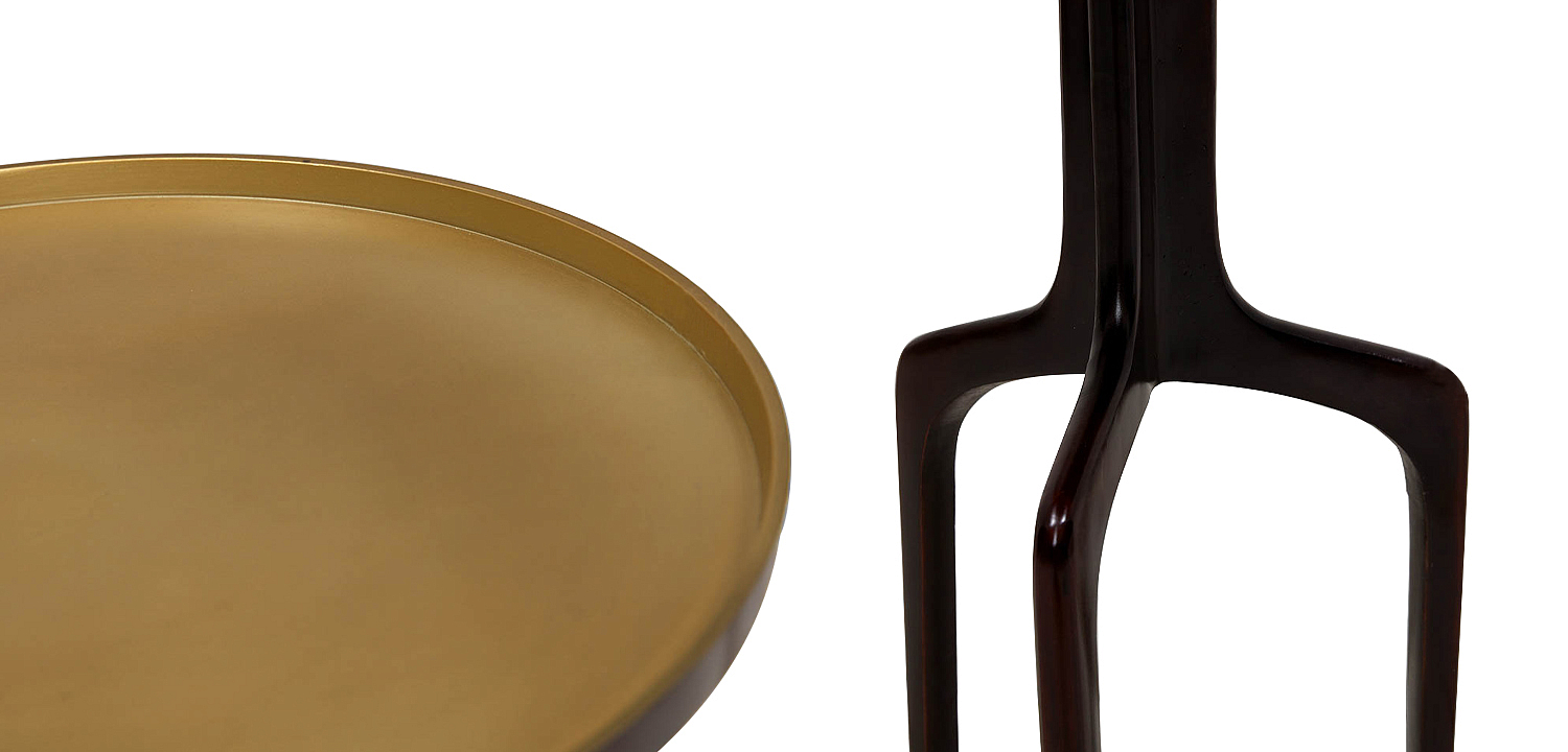 Приставной столик на трёх ножках Jose Tripod Coffee Table Приставной столик на трёх ножках Jose Tripod Coffee Table - Loft-Concept в Рязани