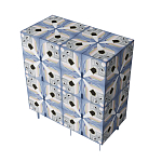 Тумба Venti Mask Grey варинант исполнения - 3 | Loft Concept в Рязани