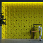 Гипсовая 3D Панель DRAGON SCALE - B варинант исполнения - 2 | Loft Concept в Рязани