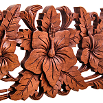 Панно из дерева цветы Celticflower  Panel With Trees варинант исполнения - 2 | Loft Concept в Рязани