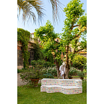 Дизайнерский модульный диван волнистой формы с цветным принтом Poltronova Superonda Sofa варинант исполнения - 44 | Loft Concept в Рязани