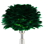 Настольная лампа с перьями Plumage Green Table Lamp варинант исполнения - 2 | Loft Concept в Рязани