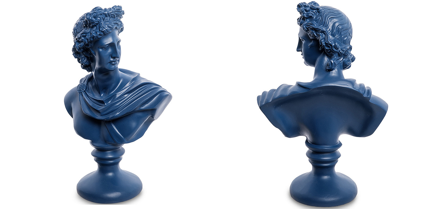 Статуэтка Bust David blue Статуэтка Bust David blue - Loft-Concept в Рязани
