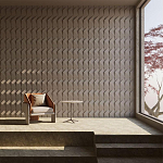 Гипсовая 3D Панель FERRUM варинант исполнения - 1 | Loft Concept в Рязани