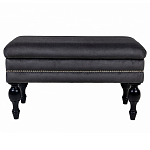 Мягкая банкетка с зоной для хранения Casket Dark Grey варинант исполнения - 1 | Loft Concept в Рязани