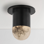 Потолочный светильник светодиодный с плафоном из натурального камня Purgatory варинант исполнения - 1 | Loft Concept в Рязани