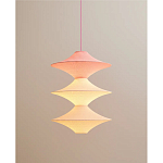 Подвесной вязаный розовый светильник «Звезда Востока 03» варинант исполнения - 3 | Loft Concept в Рязани