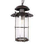 Уличный подвесной светильник с цилиндрическим плафоном на цепи Elysian Lanterns варинант исполнения - 5 | Loft Concept в Рязани